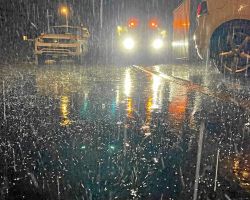 01. Erneute starke Regenfaelle fuerten zu Feuerwehr Einsaetzen im ganzen Kanton